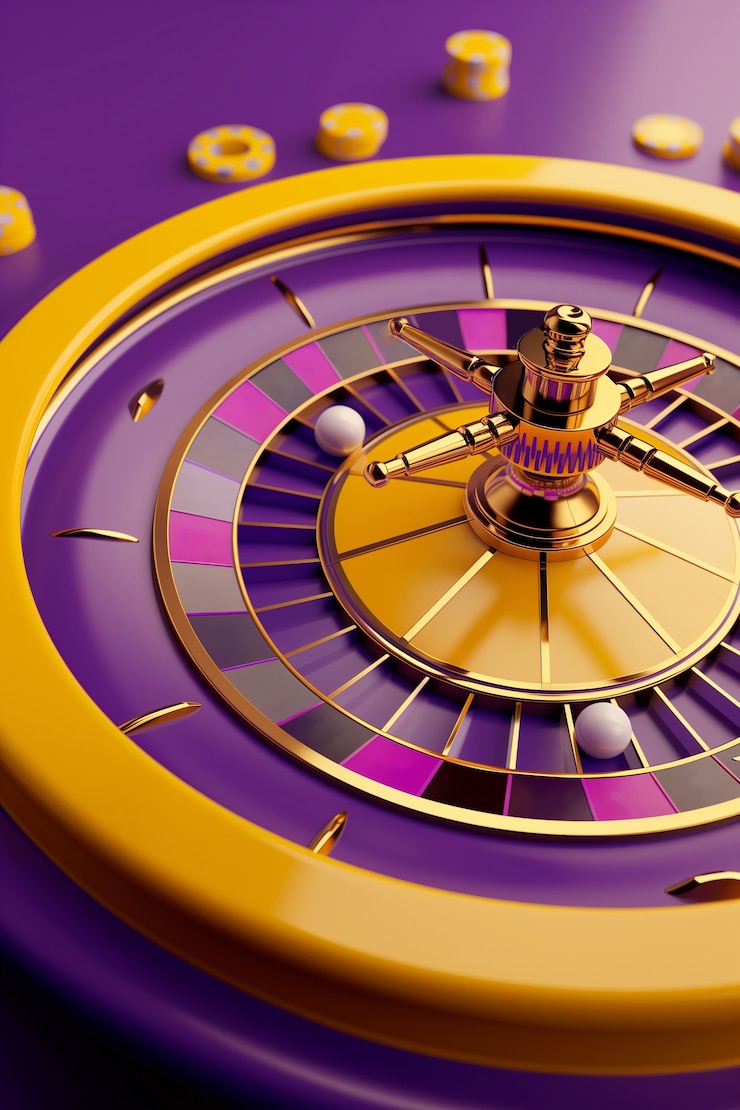 Photo gratuit la roulette de casino 3d