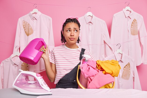 Routines ménagères quotidiennes journée chargée et tâches ménagères