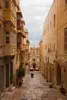 Photo gratuite rue dans le vieux valletta