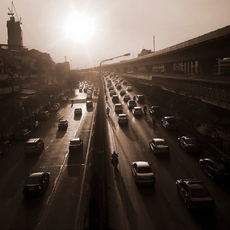 Photo gratuit rue dans la ville de bangkok