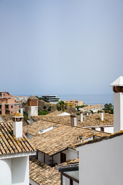 rues agréables d&#39;une petite ville du sud de l&#39;Espagne