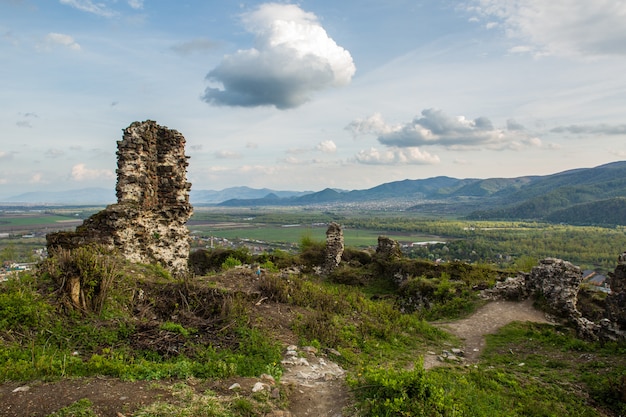 Les ruines du chateau