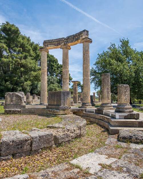 Ruines à Olympie