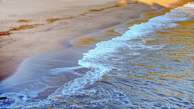 Photo gratuite le sable et l'eau