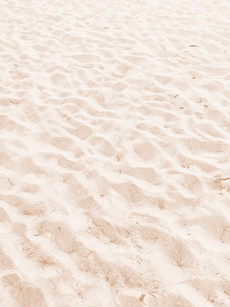 Sable fin de plage en été