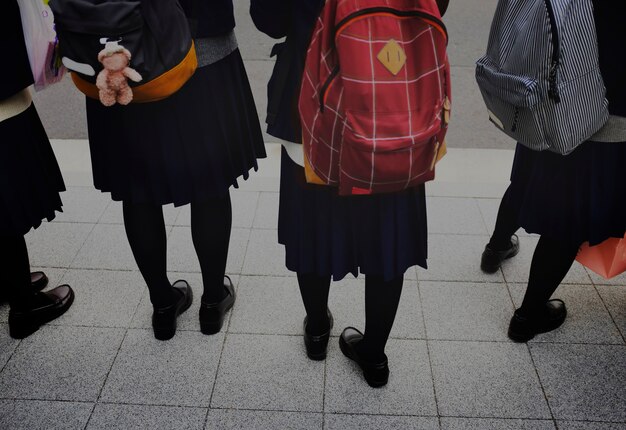 Sac à dos japonais uniforme étudiant