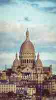 Photo gratuite sacré coeur à paris