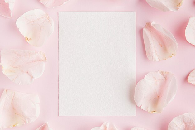 Saint-Valentin avec concept d'espace de copie