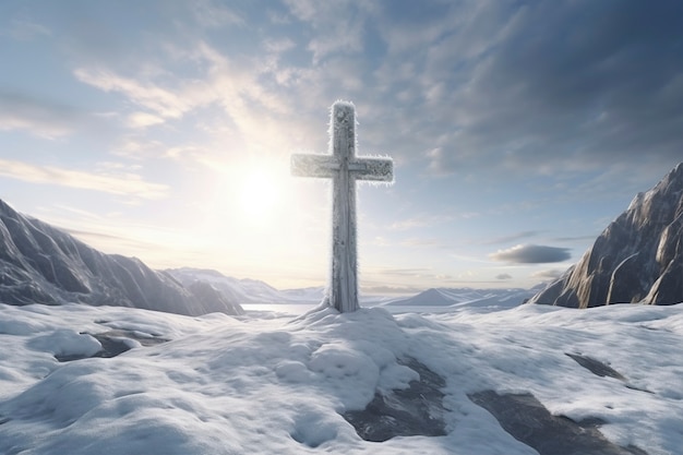 Sainte croix dans la nature