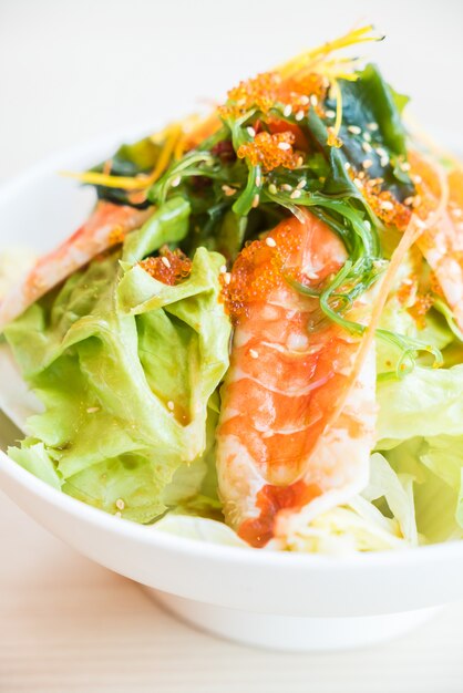 Salade de crevettes