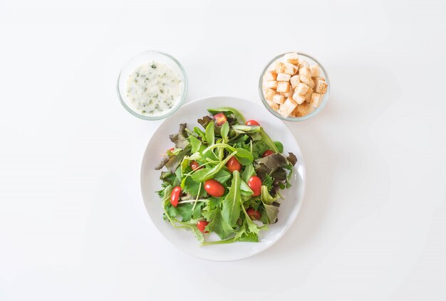 Salade de légumes frais