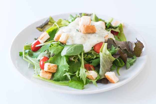 Salade de légumes frais