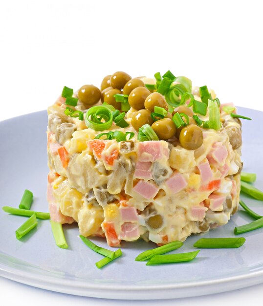 Salade Olivier - salade traditionnelle russe