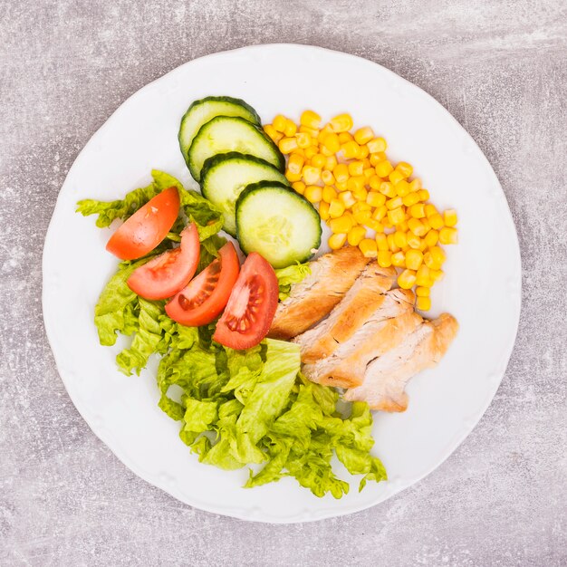 Salade de poulet