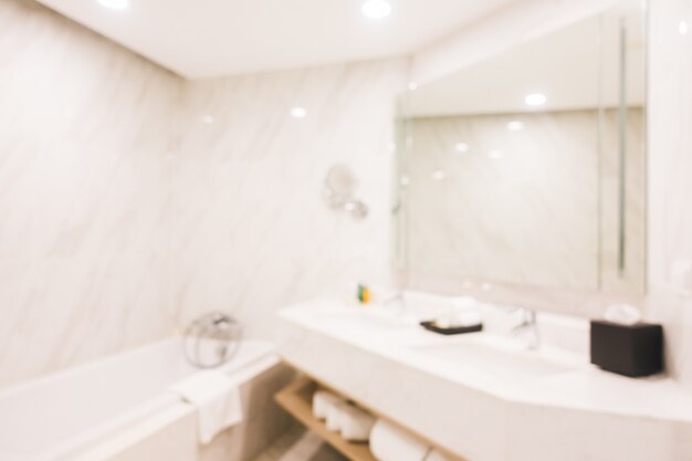 Une salle de bain floue abstraite