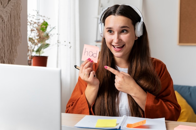 Salle de classe virtuelle et espace d'étude