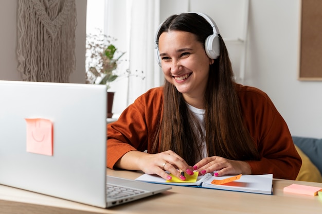 Salle de classe virtuelle et espace d'étude