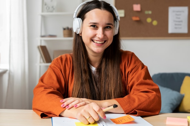 Salle de classe virtuelle et espace d'étude