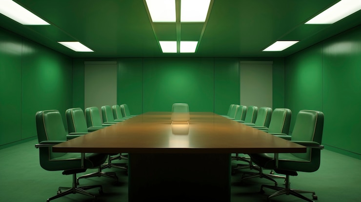 Photo gratuit salle utilisée pour des événements officiels