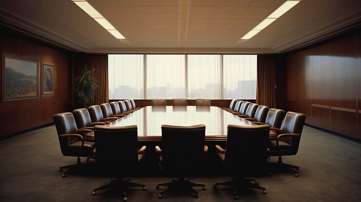 Photo gratuit salle utilisée pour des événements officiels