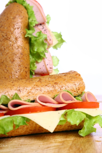 Sandwich frais et savoureux