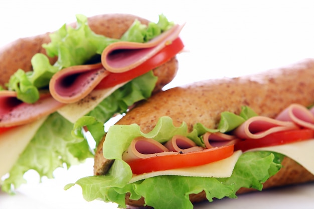 Sandwich frais et savoureux