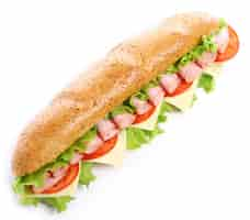 Photo gratuite sandwich frais et savoureux