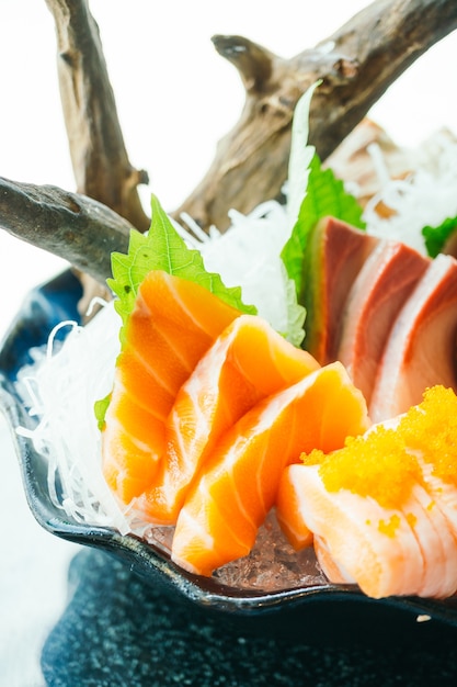 Photo gratuite sashimi