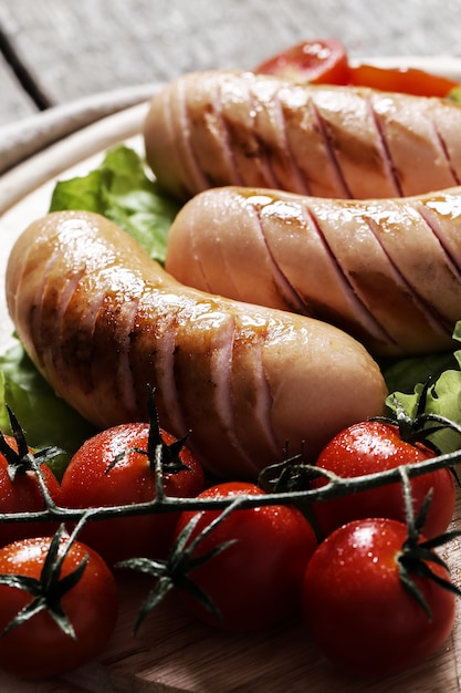 Saucisse grillée