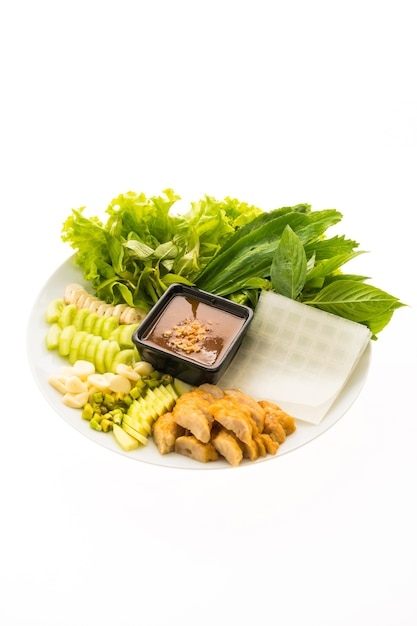 Saucisse et salade de porc vietnamienne
