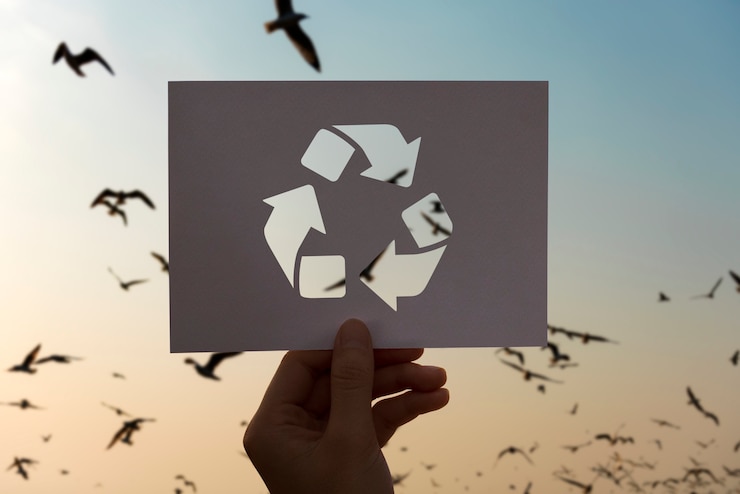 Photo gratuit save the world ecology conservation de l&#39;environnement papier perforé recycler