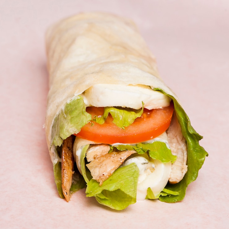 Photo gratuit savoureux burrito