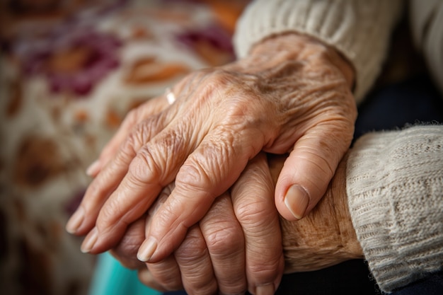 Photo gratuite scène réaliste avec des soins aux personnes âgées pour les personnes âgées