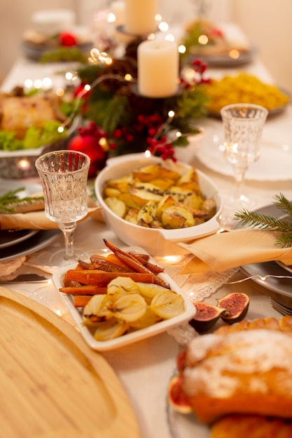 Photo gratuite scènes d'hiver douillettes en famille