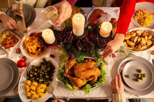 Scènes d'hiver douillettes en famille