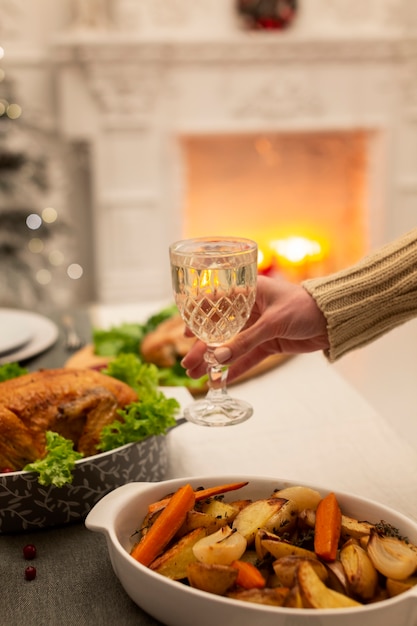 Photo gratuite scènes d'hiver douillettes en famille