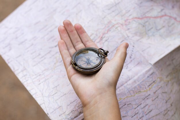 Les scouts passent du temps dans la nature