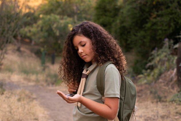 Les scouts passent du temps dans la nature