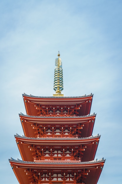 Photo gratuite sensoji-ji à asakusa japon