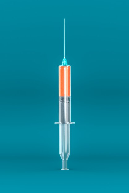 Seringue avec vaccin