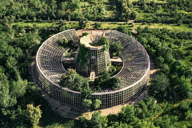 Photo gratuite serre abandonnée en arménie