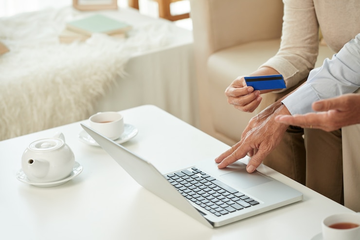 Photo gratuit services bancaires en ligne