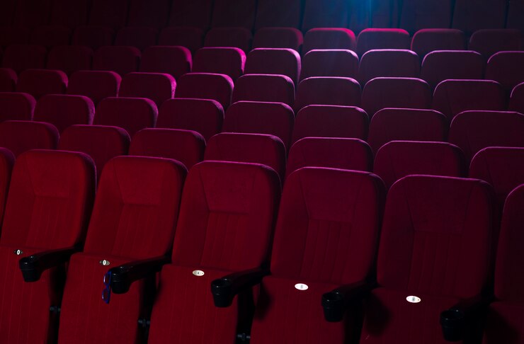Photo gratuit des sièges de cinéma, une nature morte.
