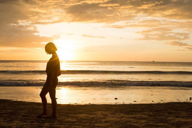 Silhouette femme