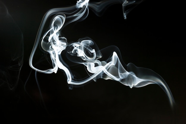 silhouette fumée délicate
