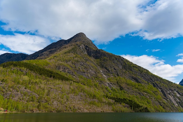 Skjolden Norvège 16 mai 2023 Montagne