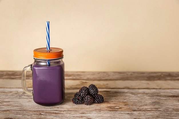 Smoothie Blackberry avec espace copie