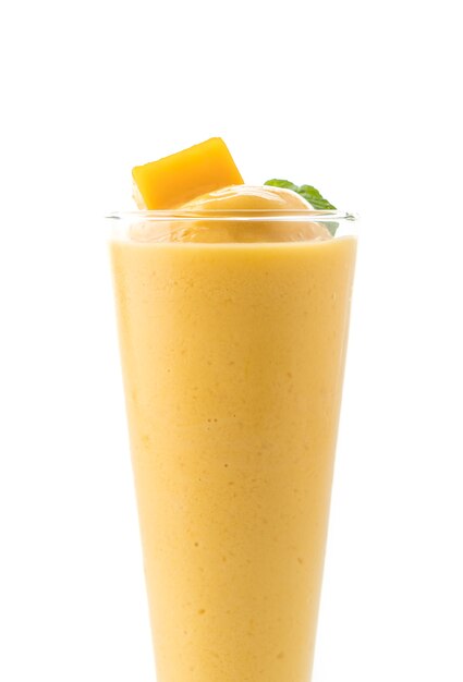 Smoothie à la mangue fraîche