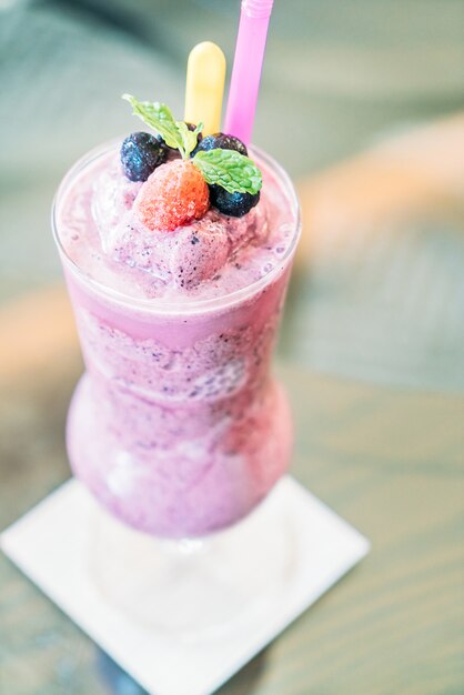 Smoothies aux baies