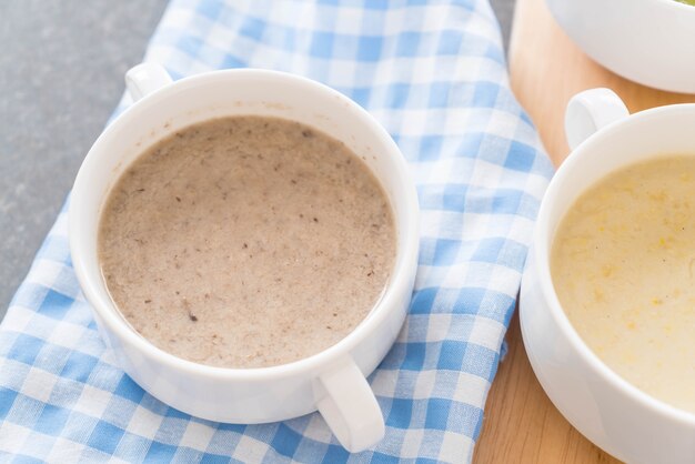 soupe aux champignons